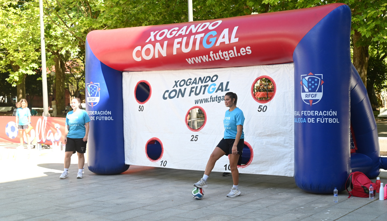 Plaza de la Constitución evento Ellas Juegan