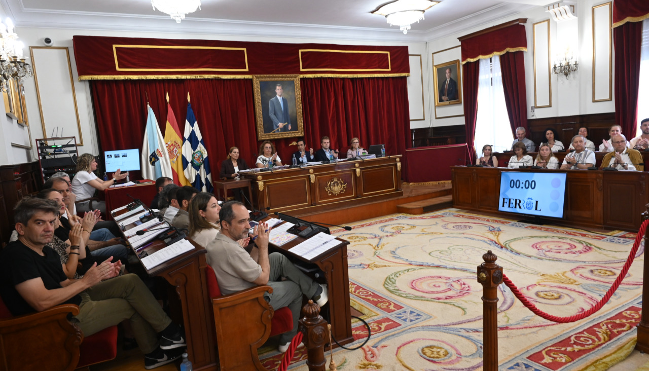 Pleno concello de Ferrol