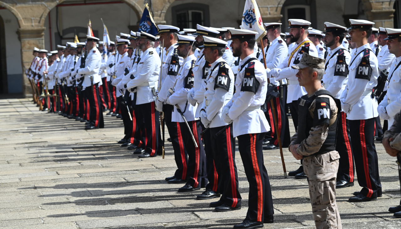 Tercio Norte entrada do novo coronel David Salvador Rodríguez Picallo