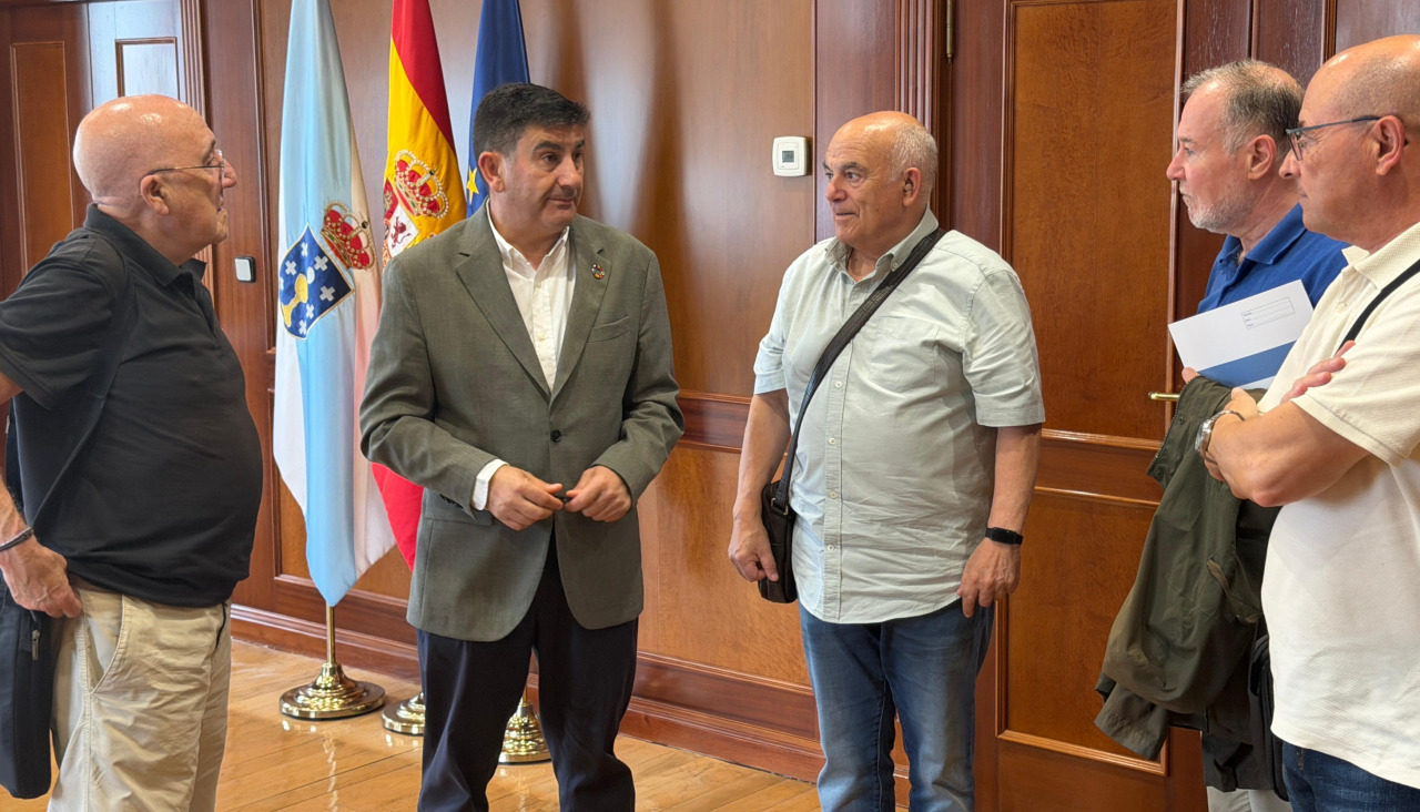 Reunión celebrada ayer con los representantes del Foro Cidadán
