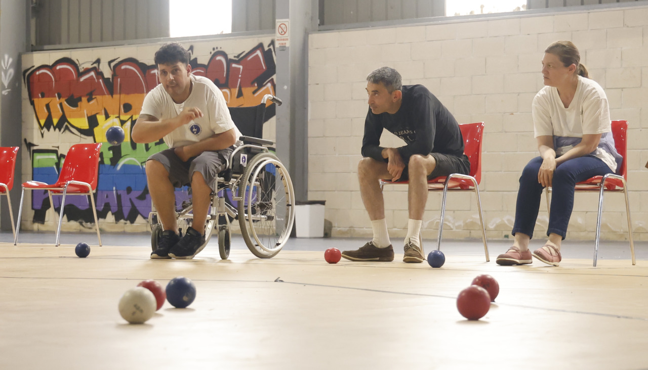 jornada de Boccia organizada por la Asociación Sociocultural ASCM
