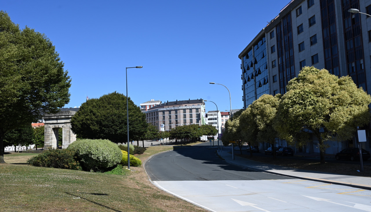 Acceso a Ferrol por As Pías