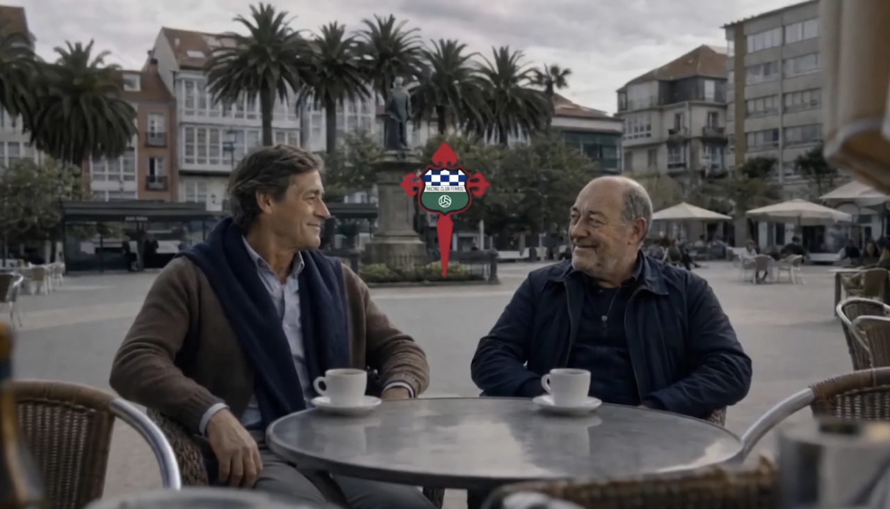 Imagen correspondiente al vídeo promocional del Racing de Ferrol