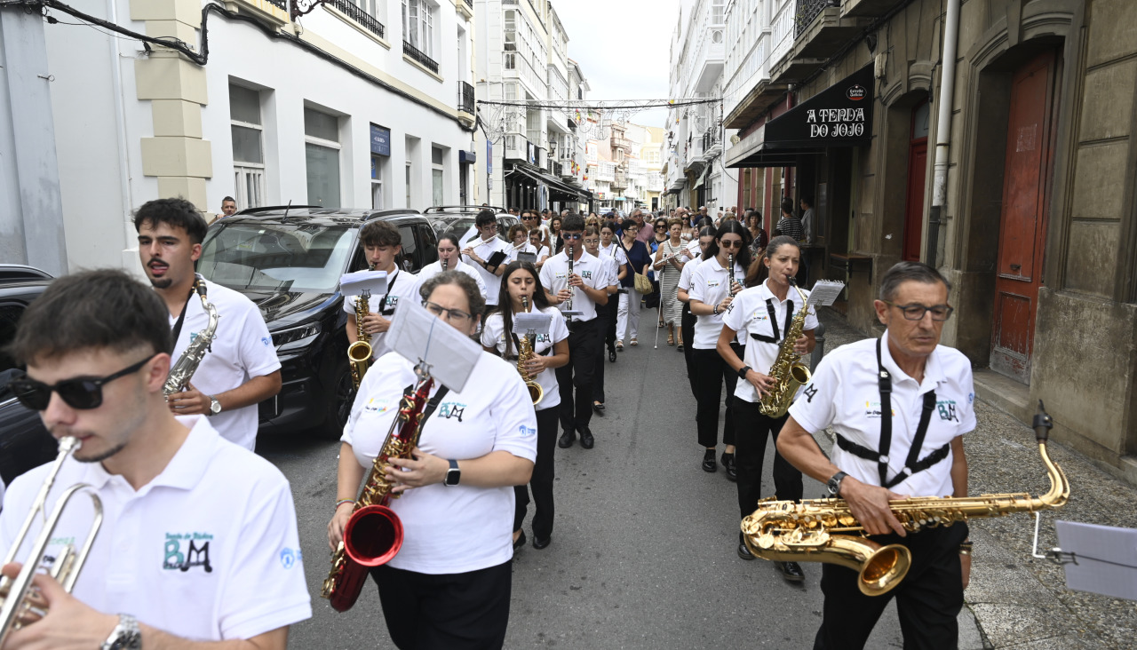 Procesión de la Virgen del mar en Cedeira