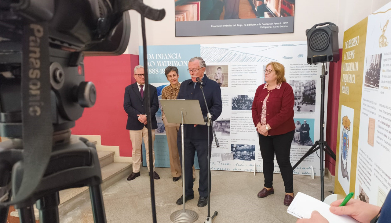 A inauguración da mostra na Casa Galega da Cultura en Vigo contou cunha destacada cobertura mediática