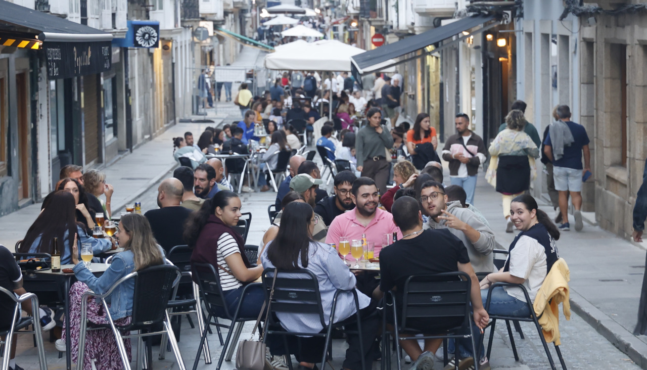 Ferrol Festas 2026 terrazas llenas