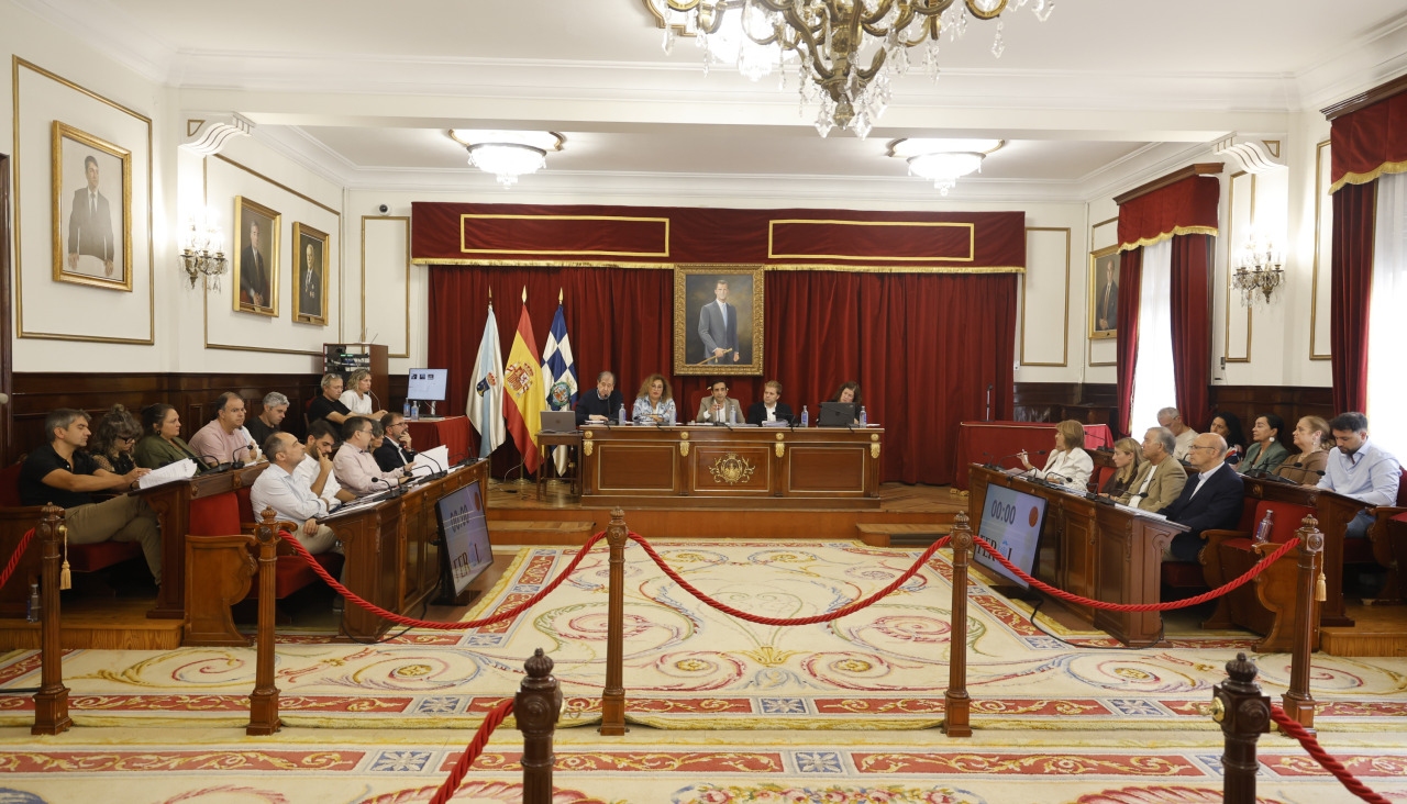 pleno concello Ferrol
