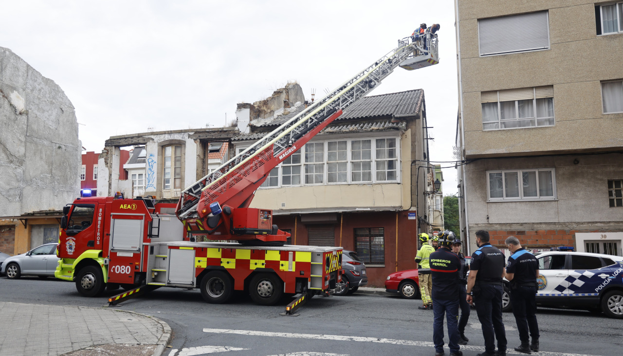 Bomberos en Fernando VI