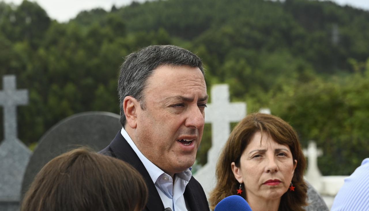 El presidente de la Diputación, Valentín González