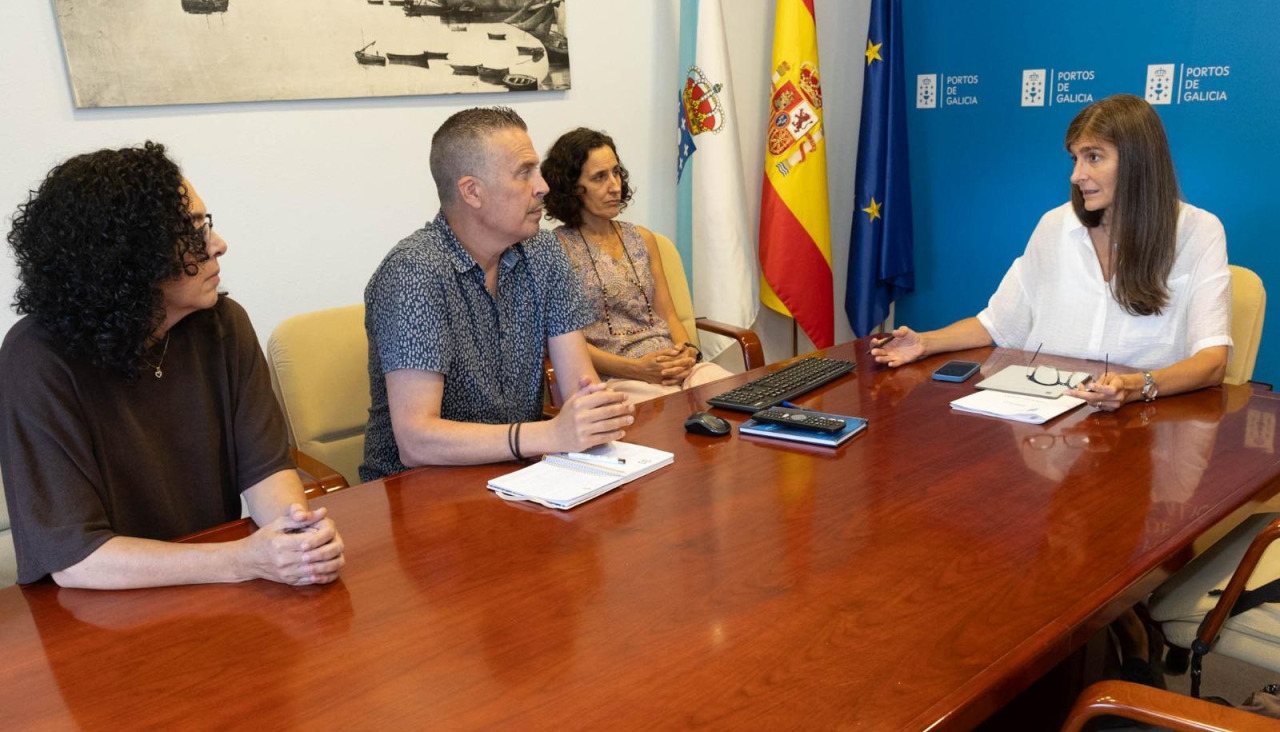 Moreda y Botana, en la reunión de este miércoles