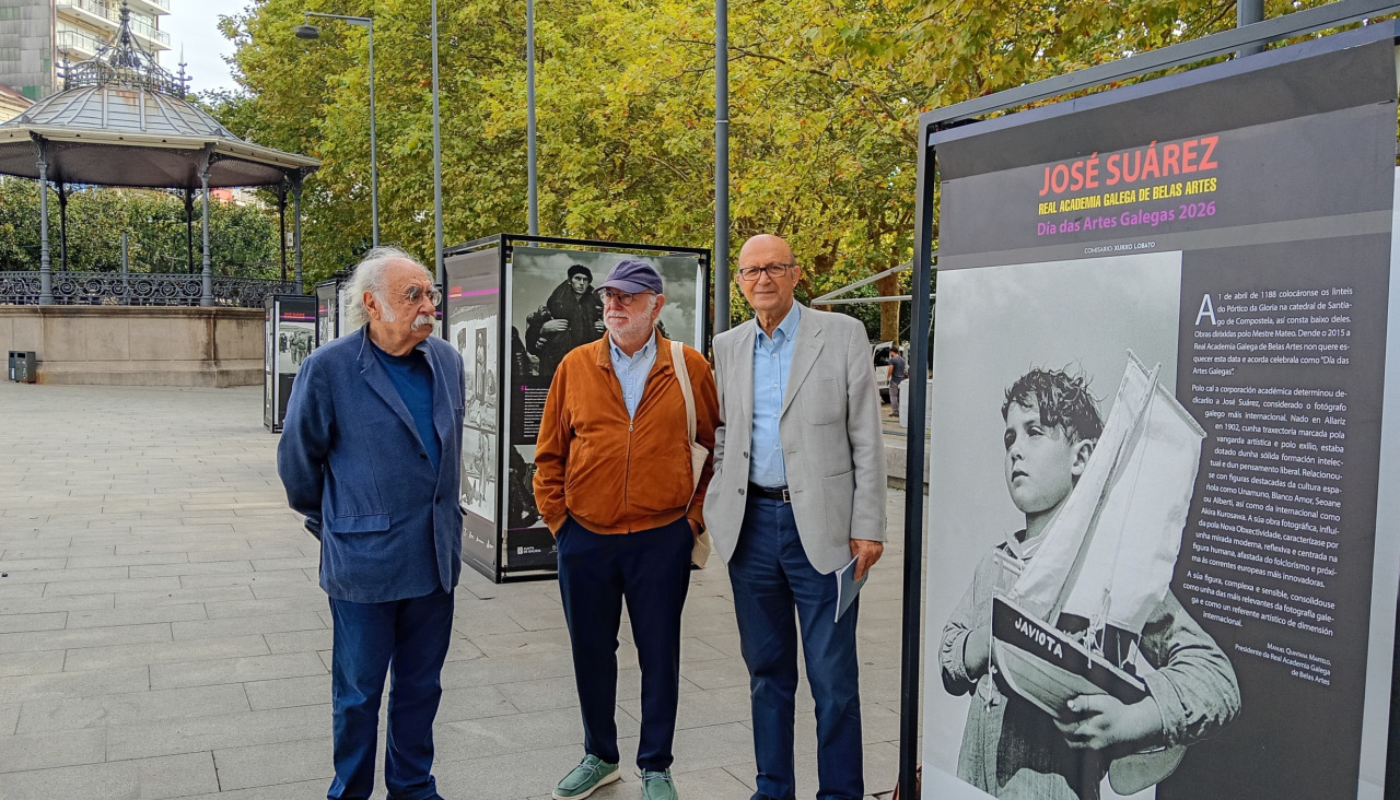 Esta exposición permanecerá en Ferrol hasta el lunes 19, antes de seguir la itinerancia por Galicia