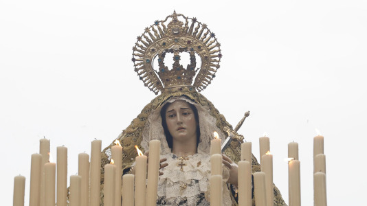Procesión por los 275 años de devoción a la Virgen de Dolores