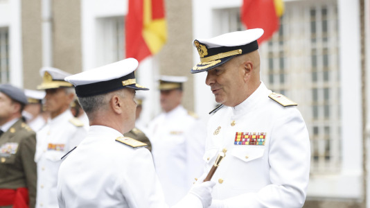 Toma de posesión del General de Brigada Adolfo Morales como Comandate de la Fuerza de Protección de ArmadaEsengra