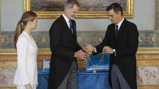 La princesa Leonor jura la Constitución por su 18 cumpleaños (37)
