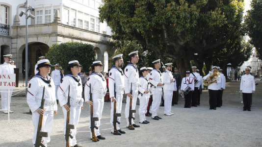 Izado de bandera en Capitania (Gala Polo) (6)