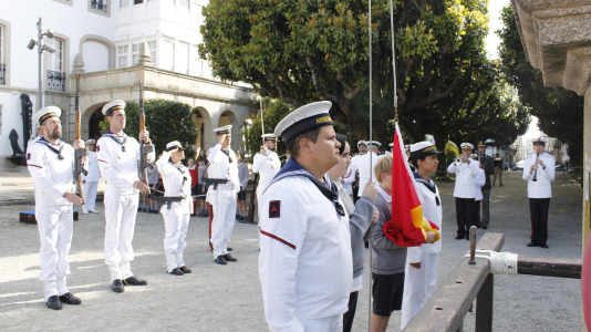 Izado de bandera en Capitania (Gala Polo) (2)