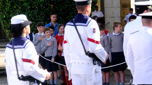 Izado de bandera en Capitania (Daniel Alexandre) (10)