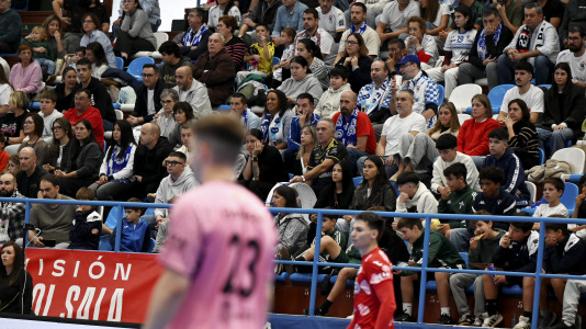 Fútbol sala. O Parrulo contra El Pozo