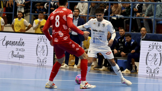 Fútbol sala. O Parrulo contra El Pozo