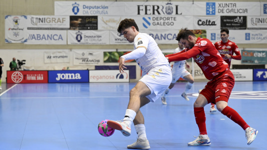 Fútbol sala. O Parrulo contra El Pozo