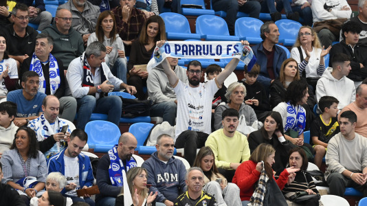 Fútbol sala. O Parrulo contra El Pozo