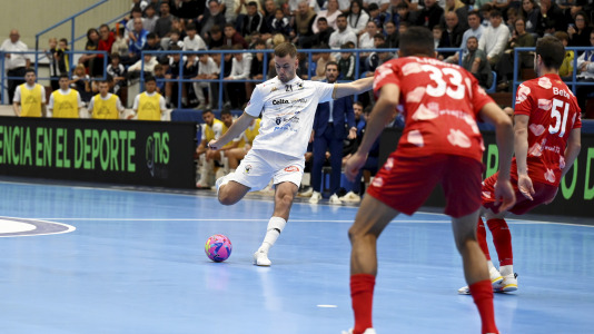 Fútbol sala. O Parrulo contra El Pozo