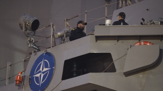 Partida de la fragata Juan de Borbón F-102