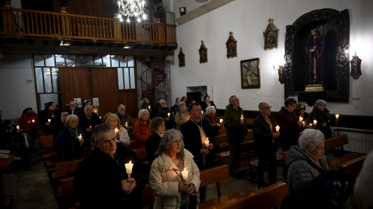 Festividad de la Candelaria en el santuario de las Angustias
