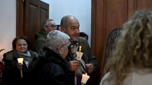 Festividad de la Candelaria en el santuario de las Angustias