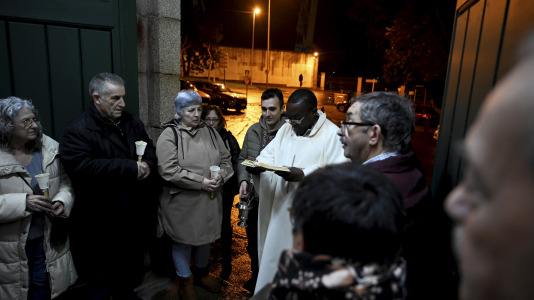 Festividad de la Candelaria en el santuario de las Angustias