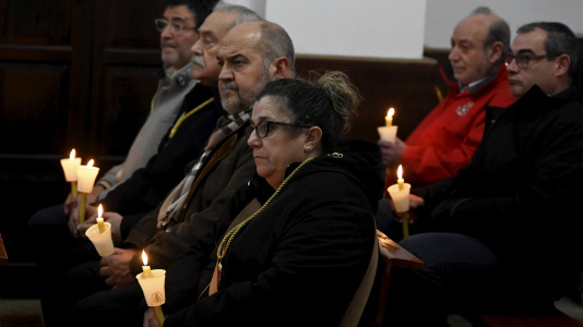 Festividad de la Candelaria en el santuario de las Angustias