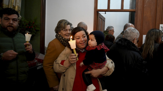 Festividad de la Candelaria en el santuario de las Angustias