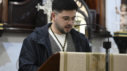 Festividad de la Candelaria en el santuario de las Angustias