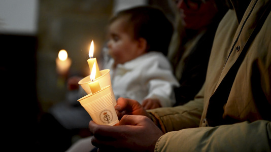 Festividad de la Candelaria en el santuario de las Angustias