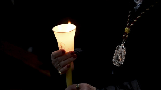 Festividad de la Candelaria en el santuario de las Angustias