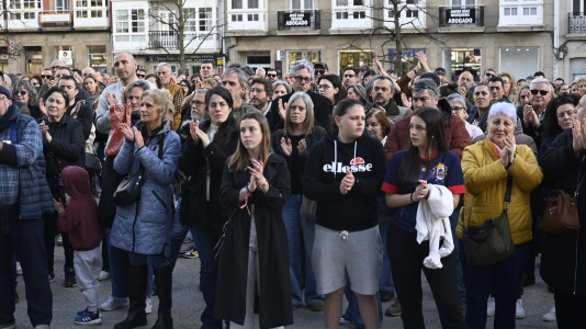 Concentración bomberos en Armas