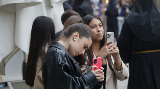 procesión de la Caridad y Silencio Cofradía Las AngustiasSemana Santa Ferrol 2026