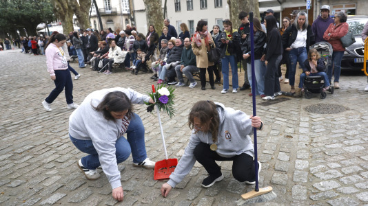 procesión de la Caridad y Silencio Cofradía Las AngustiasSemana Santa Ferrol 2026