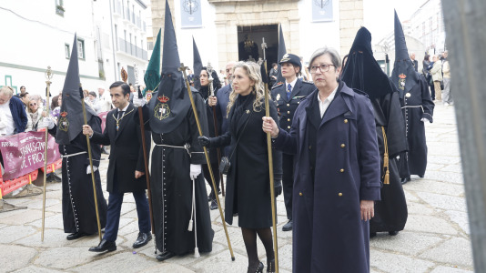 procesión de la Caridad y Silencio Cofradía Las AngustiasSemana Santa Ferrol 2026