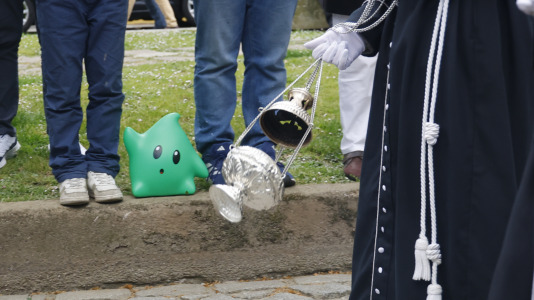 procesión de la Caridad y Silencio Cofradía Las AngustiasSemana Santa Ferrol 2026