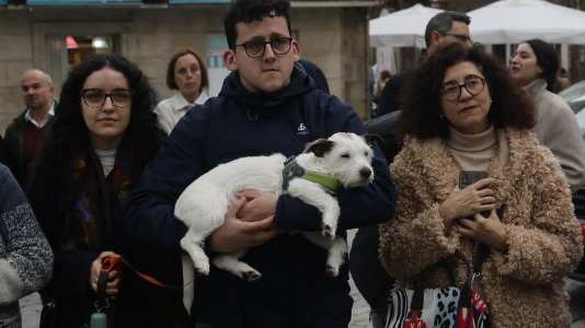 procesión de la Caridad y Silencio Cofradía Las AngustiasSemana Santa Ferrol 2026