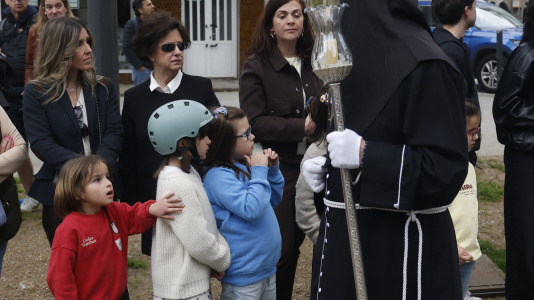 procesión de la Caridad y Silencio Cofradía Las AngustiasSemana Santa Ferrol 2026