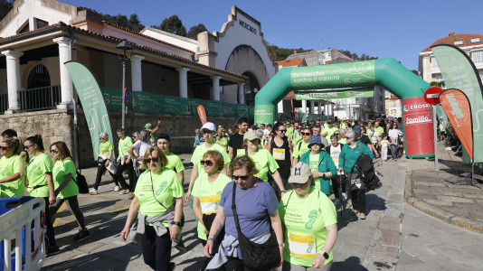 Pontedeume  andaina contra el cáncer