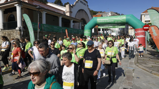 Pontedeume  andaina contra el cáncer
