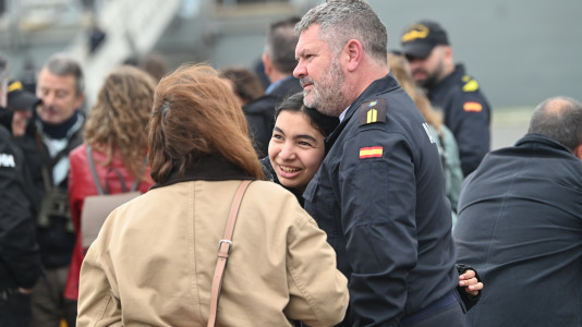 Base Naval de A Graña despedida de la Alvaro de Bazan F 101
