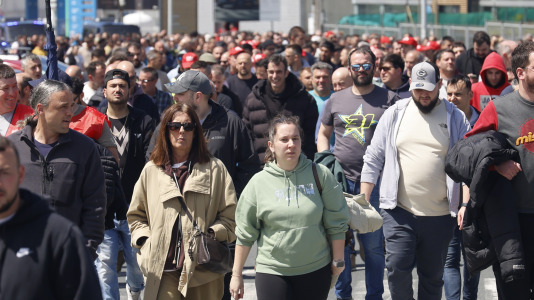 Huelga del metal en Ferrolterra