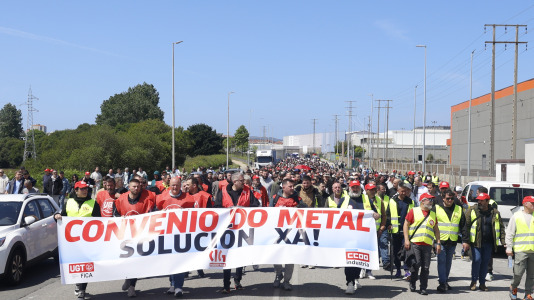 Huelga del metal en Ferrolterra
