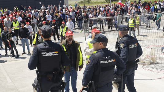 Huelga del metal en Ferrolterra
