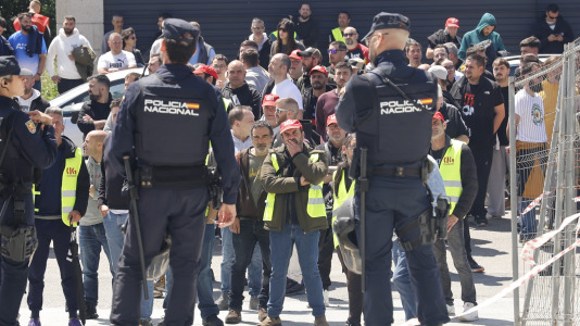 Huelga del metal en Ferrolterra