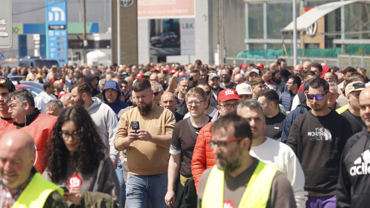 Huelga del metal en Ferrolterra